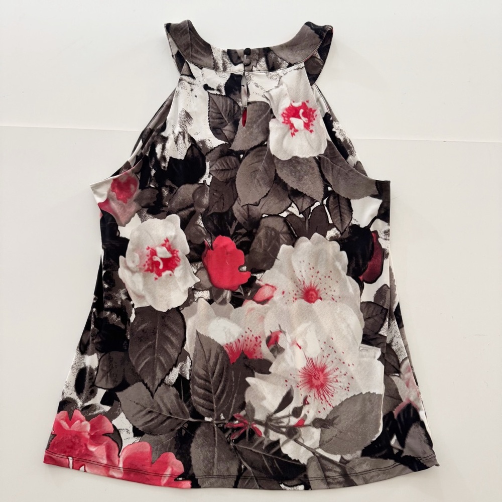 INC International Concepts Floral Sleeveless Top - Picture 5 of 7